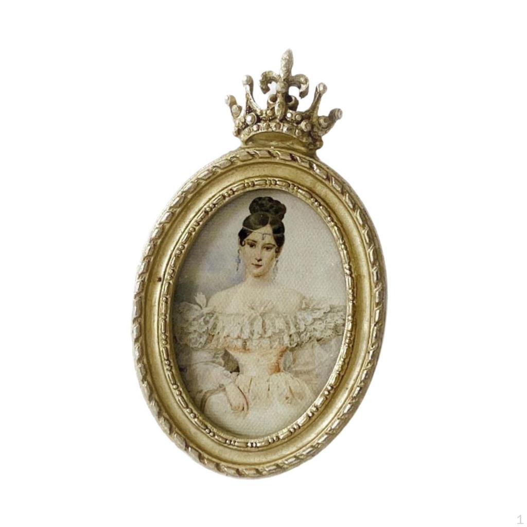 Picture Frame Baroque Photo European Ornate Gallery Art Display Holder for