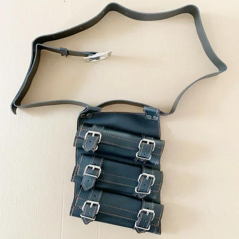 Katana Belt Sword Holster for Demon Slayer Pu Leather Waist Sheath Scabbard Holder Cosplay Accessories Medieval Sword Holder