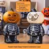 Luminous White Pumpkin Lantern: Large Halloween Decoration for Shopping Malls & Theme Events