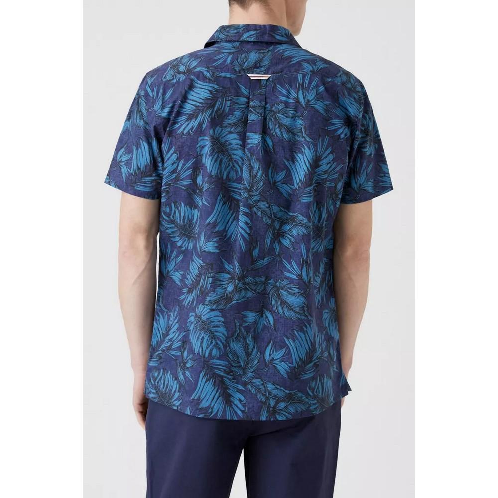 Mantaray Mens Twilight Revere Collar Shirt