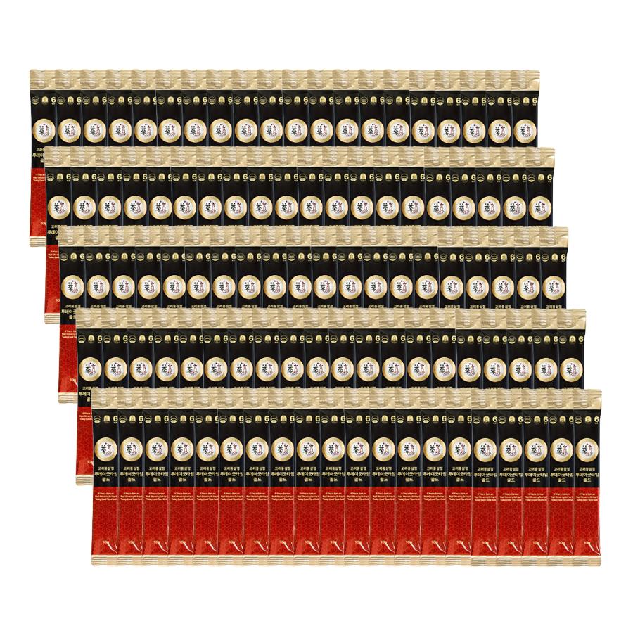 PNBG Pungnyeonbogam 6-Year Korean Red Ginseng Today Good Time Gold Stick (6 Options)