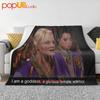 Parks And Recreation Movie Leslie Knope Comedy Ultra-Soft Blanket Quilt Winter Sofa Cover Bed Covers