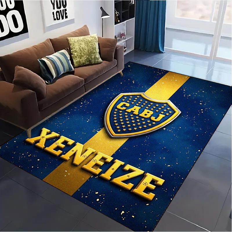 Boca Juniors Carpet Rug for Living Room Bedroom Home Sofa Decoration,Kids play Non-slip Floor Mat