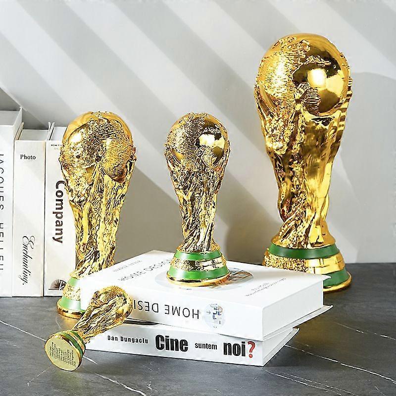 2022 Qatar World Cup Football Trophy Model 36CM Soccer Fan Souvenir Gift for Him