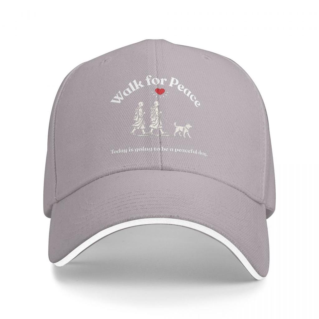 Baseball Caps Aloka Walk For Peace Monks With Aloka Dog Trendy Graphic Unisex Casual Spring Hats