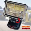 Dual USB Power Bank For Makita Lithium Battery Emergency Lights 2-7Inch Large Lens Car LED Work Lamp Light Torch