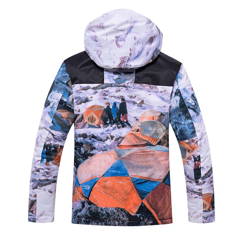 Unisex Winter Ski Suit: Windproof, Waterproof, Warm, Thickened Jacket and Pants for Snowboard and Alpine Skiing