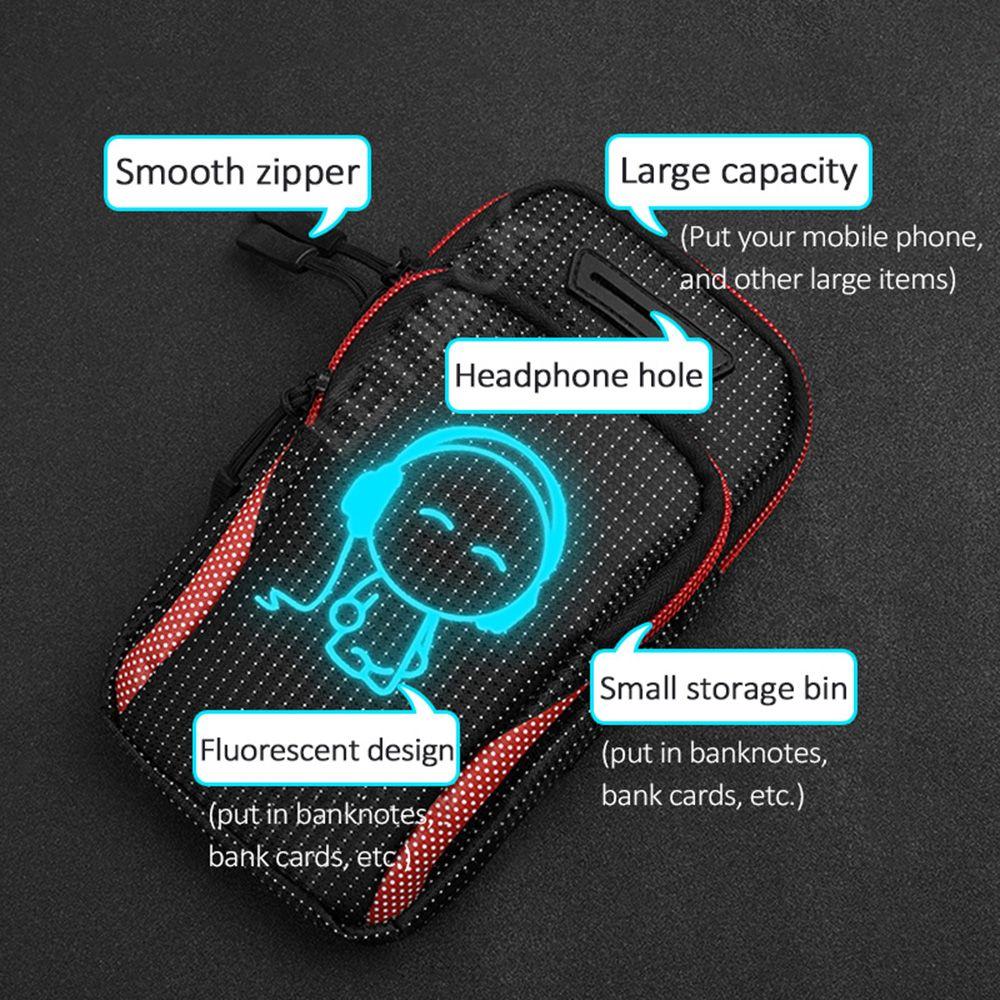 Wrist Bag Outdoor Phone Accessories Gym Men Running Bag Sport Bags Arm Belt Mobile Phone Arm Bag
