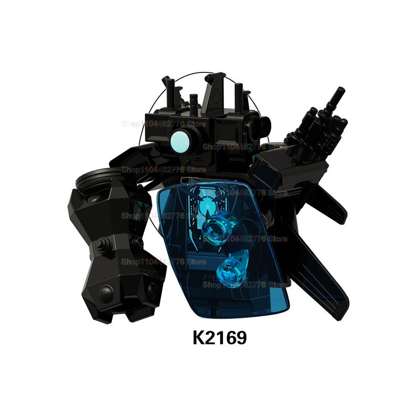 Nuevas Figuras KDL SWAT Skibidi Toilet Man Anime Juguetes de Bloques TvMan Titan Cameraman Speakerman Ladrillos Modelo Juguete Para Regalo de Cumpleaños de Niño