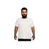 Nike Solid Color Crew Neck Short Sleeve T-Shirt Men Tops White FV8404-133