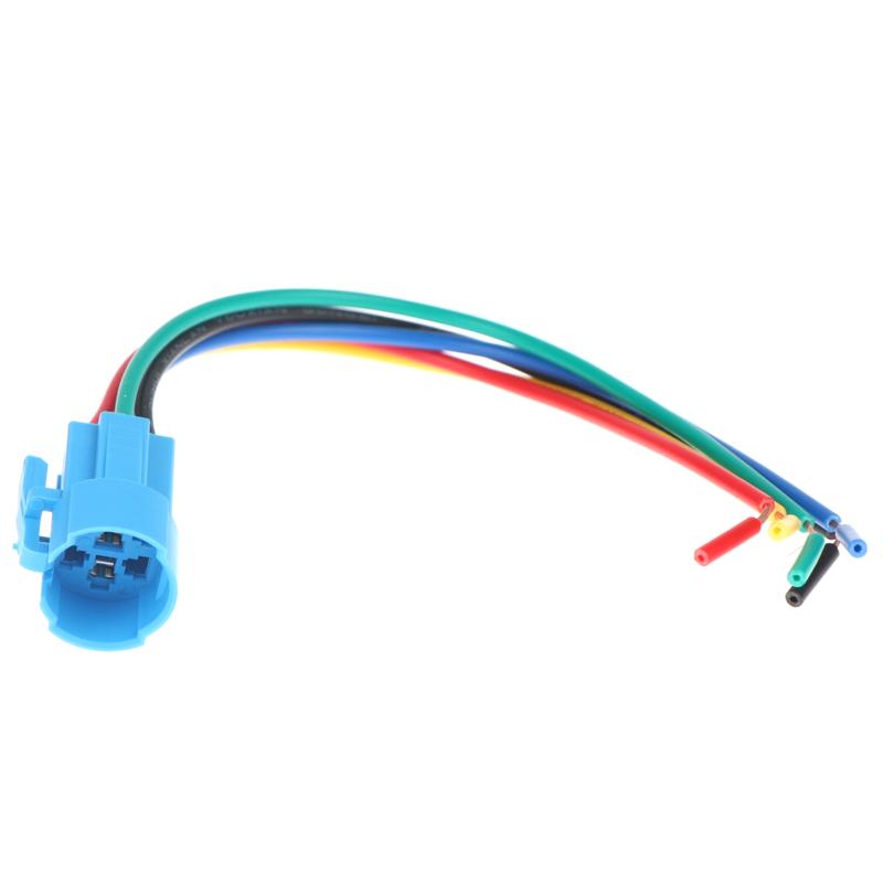 

16/19/22MM Cable Quick Connectors Electrical 5 Wires Socket Harness LED Light Metal Push Button Switch Connection Assembly
