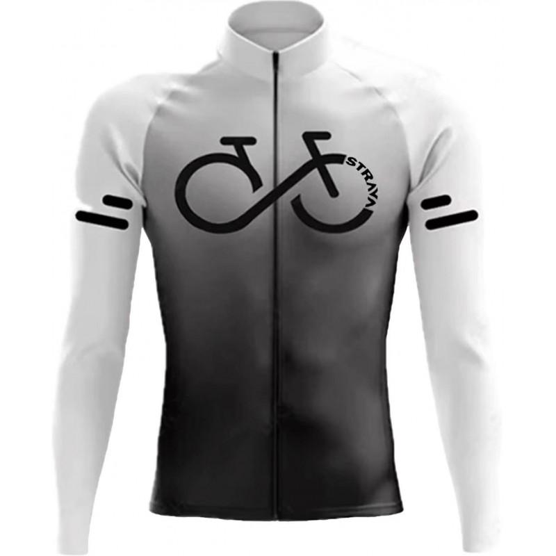 Unisex Long Sleeve Cycling Jersey Set Mountain Road Bikes Quick-Dry Performance Apparel