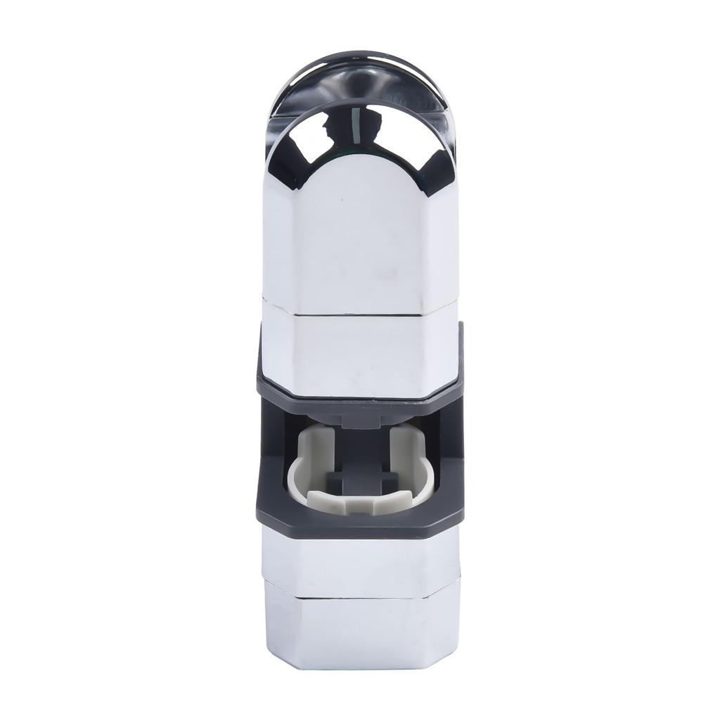 Bracket Shower Head Holder Bathroom Chrome Head Holder Mount 18-25MM 360° Rotation Adjustable Bath Rail Shower