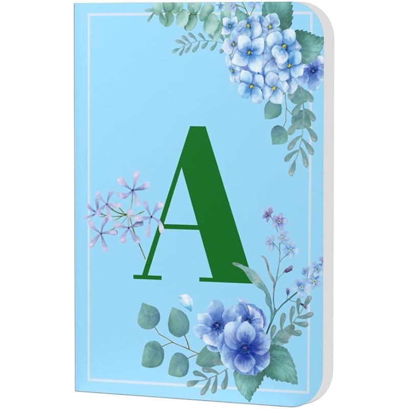 Accuprints Initial A Premium Soft Bound Notebook Diary |Size 21 X 14.5 Cm| For Girls And Women (A5,192 Ruled Pages, 80 G