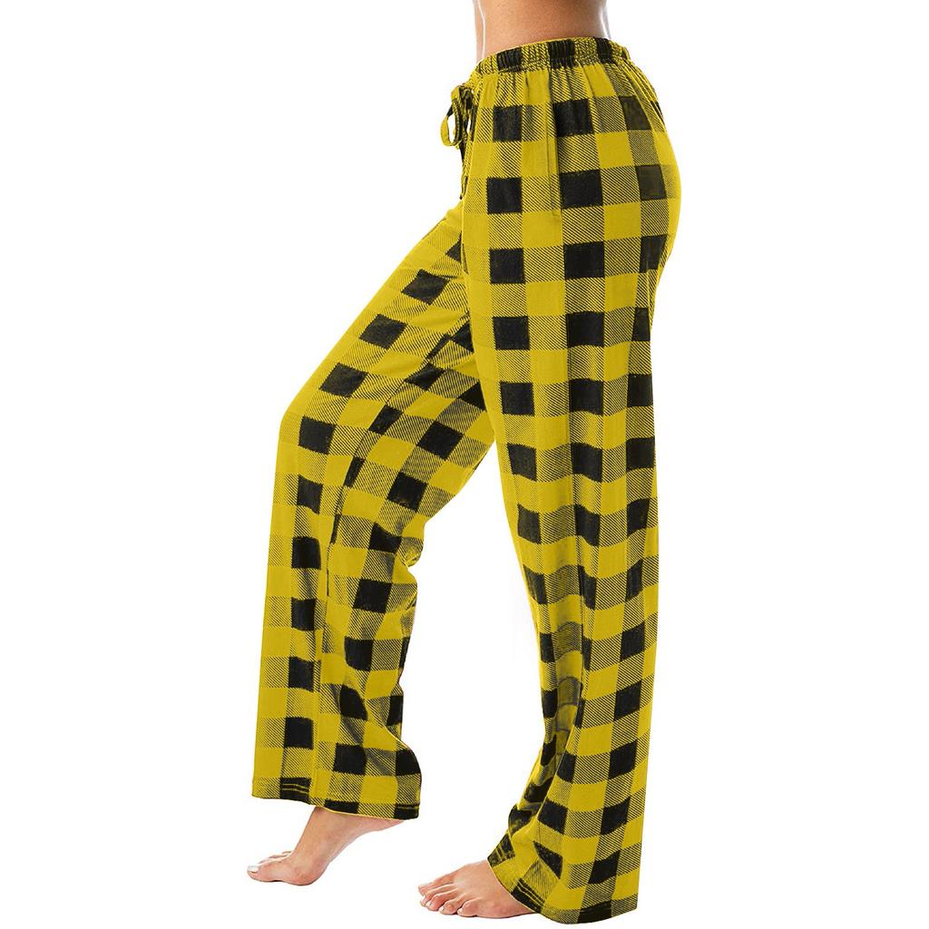 Women  Winter Soild Color Pants Full Length Long Trousers Sports Pants