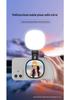 Magnetic Selfie Fill Light with Portable Makeup Mirror and Foldable LED for Photography