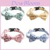 New Arrival! Adorable Cotton Printed Dog Collar Romantic Rose Collection
