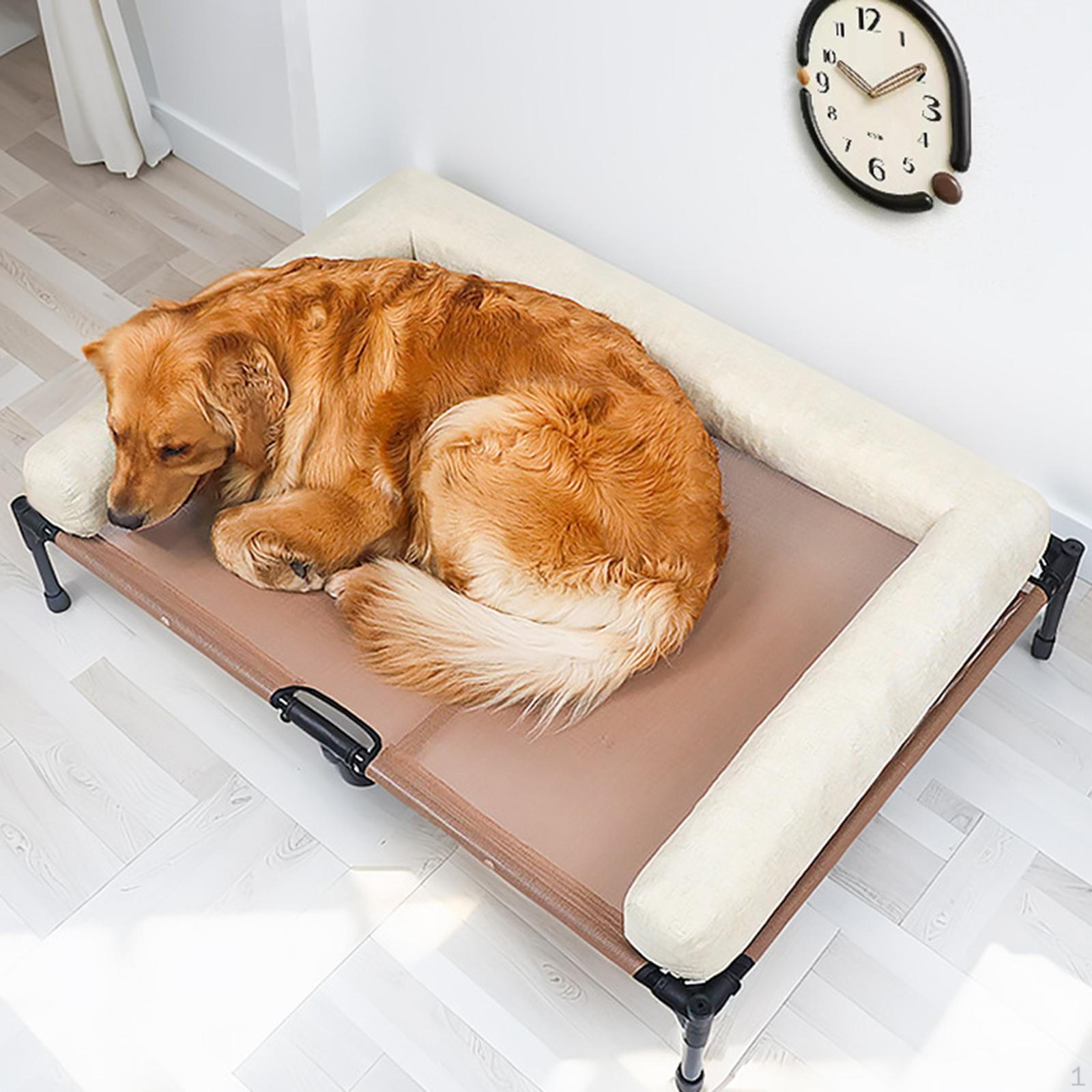 

Поднятая лежанка для собак с дышащей сеткой для использования на открытом воздухе хаки