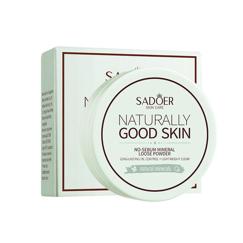 Косметика SADOER Mineral Loose Powder Освежающая легкая фиксирующая консилер-пудра
