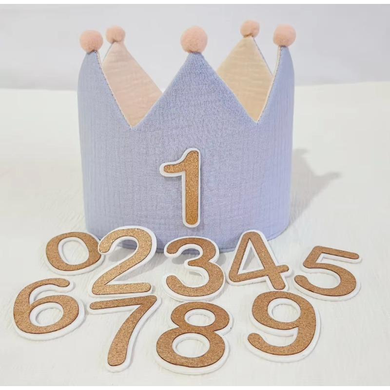 Cotton Crown Props Children Photography Props Photoshoot Birthday Crown Hat Fotografia Accessories Birthday Party Props