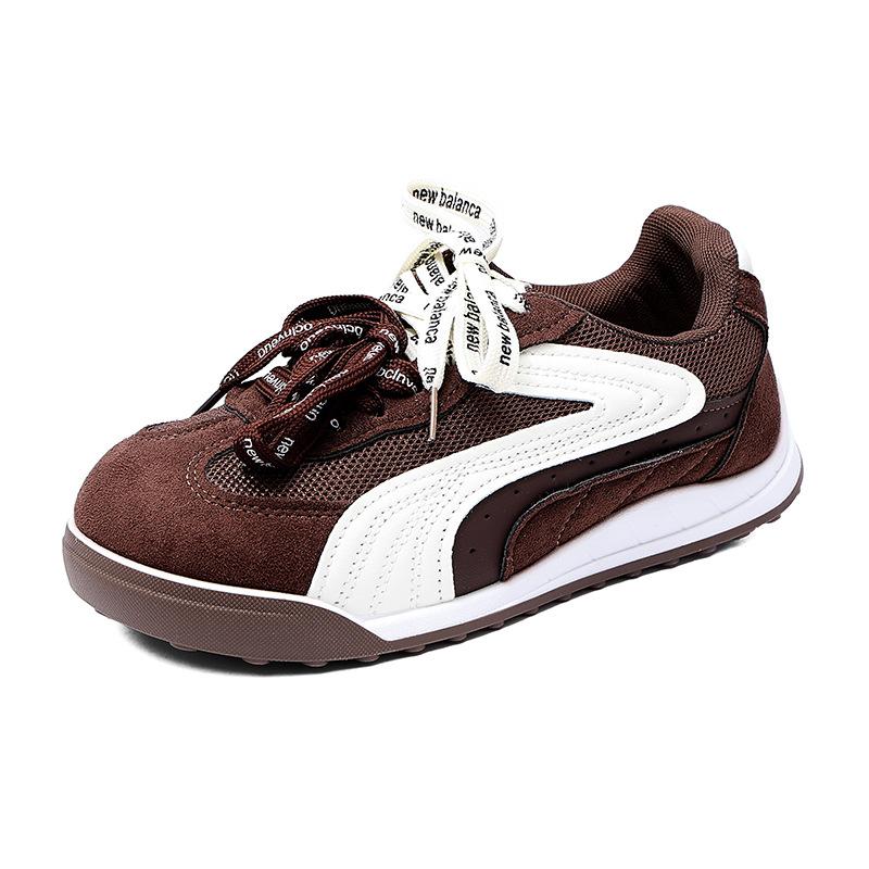 Versatile thick-soled bread super fire leisure sports moral training women's shoes 2025 autumn new popular Forrest Gump shoes women's