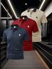 Men's 3Pcs Piped Trim Short Sleeve Polo Shirt, Quick Dry Tops, Regular Fit for Trip Outdoor Stroll Commute Errands Daily Activities