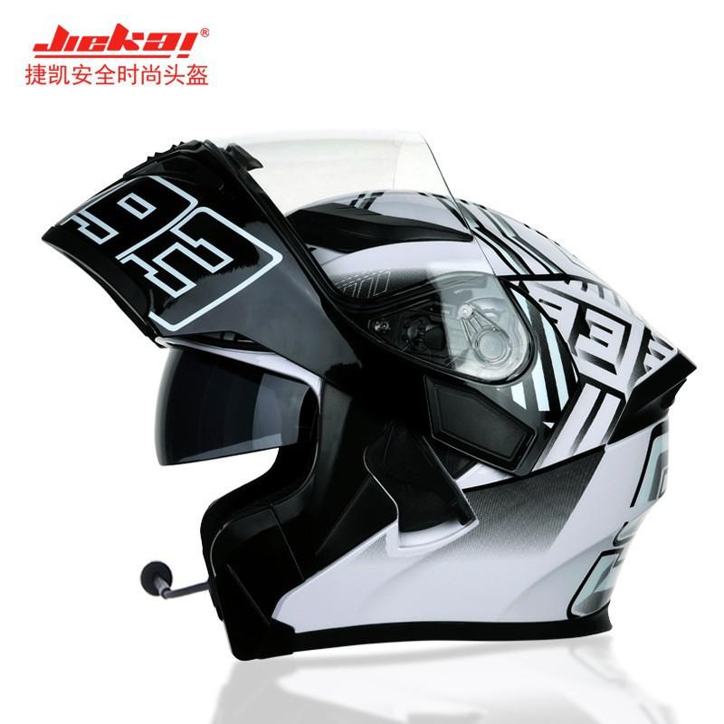 Motorcycle Helmet Men Women's Electric Vehicles Fully Covered Anti-fog Dual Mirrors JK902 Riding