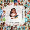 10/30/50/100pcs Disney Cartoon Movie Moana Stickers Anime Sticker for Kids Toy Stationery Phone Luggage Graffiti Decals Packing