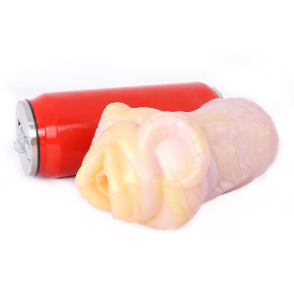 Male Sex Toys Silicone Masturbator Penis Training Pocket Vaginal Masturbation Cup Simulate Anal BDSM 18+