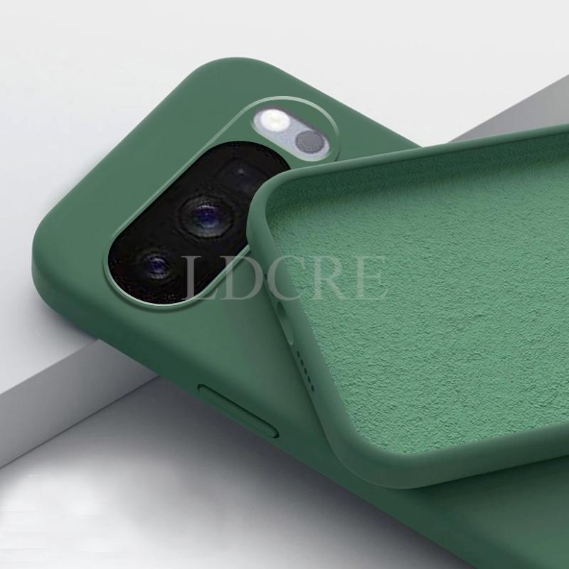 Liquid Silicone Plain Cover For Google Pixel 10 Pro Case Pixel 10 Pro Cover TPU Rubber Phone Protect Case Pixel 10 Pro X6 Cover