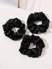 Satin Scrunchies Soft Than Silk Scrunchies Elastics Bands Ponytail Holder