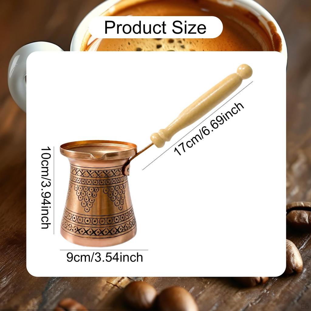 Con Manico Lungo, Caffettiera Turca per La Cucina