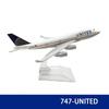 16CM Diecast Alloy 737 747 757 777 787 Airplane Model Toy Plane Collected Gift Series for Collectible Display