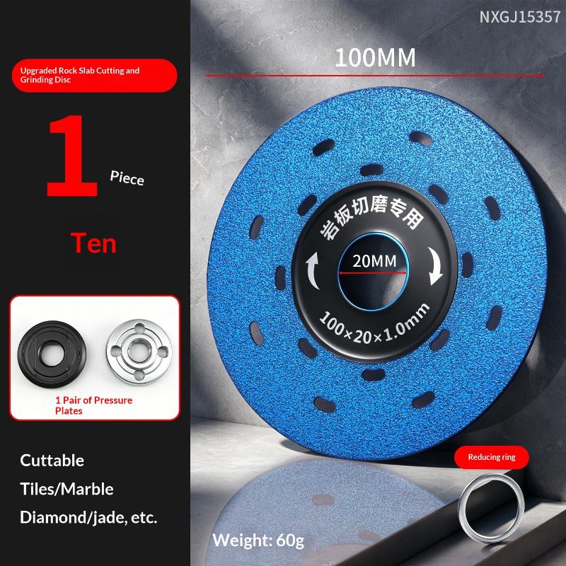 Diamond Glass Cutting Blade No Chipping High Density Widened Ultra Thin Upgrade for Porcelain Tile Floor Repair Projects