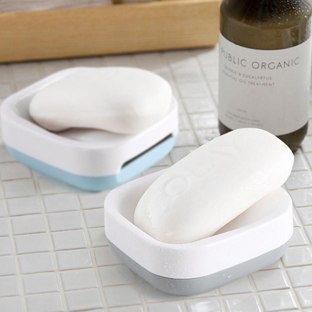 Multifunktionaler Zahnpastahalter Einfache Reinigung Seifenablage Einfacher Seifenschalenhalter Arbeitsplatte