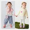 Minibala Baby Girls' Ruffle-Trim Long-Sleeve T-Shirt