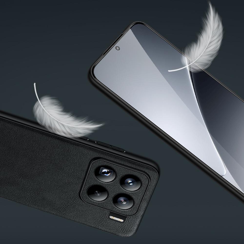SULADA For Xiaomi 15 Pro Case PU Leather+TPU+PC Back Phone Cover