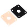 2pcs Guitar Output Jack Socket Square Plastic Plates for LP Guitar Bass