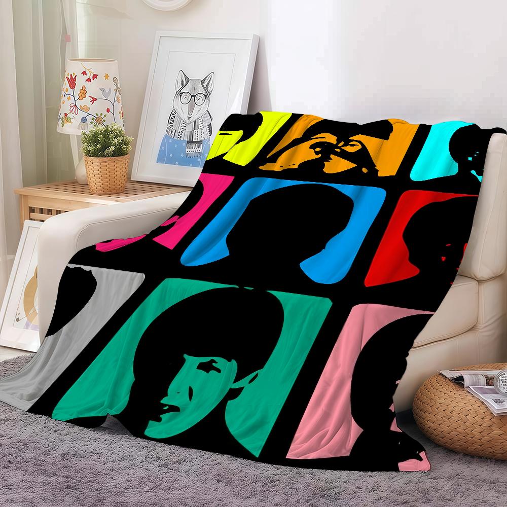 Music T-The Band B-Beatles Cool Blanket Warm And Soft Suitable For Bedroom Living Room Sofa Bed Office Travel Camping