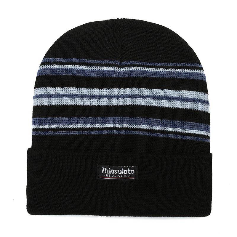 Шапки осенние и зимние новые шерстяные шапки для мужчин и женщин флисовые теплые — фото 6