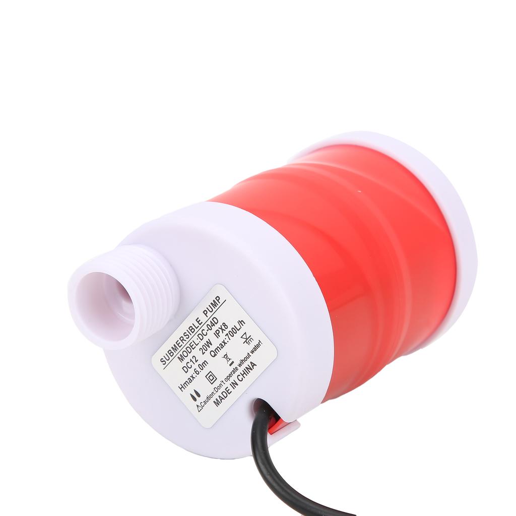 Submersible Pump Portable Fish Tank Filtration Circulating Pump for Fish Tank Pond Aquarium