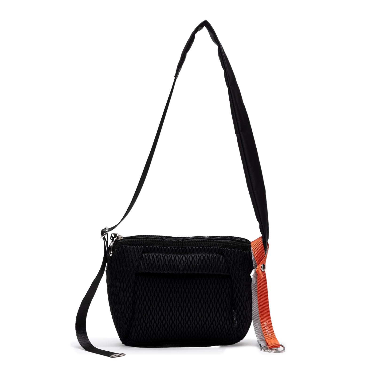 

Edita edt-129 Mesh Body BagShoulder Bag for Men and Women, Lightweight, Large Capacity, Machine Washable, Diameter Black, Size M