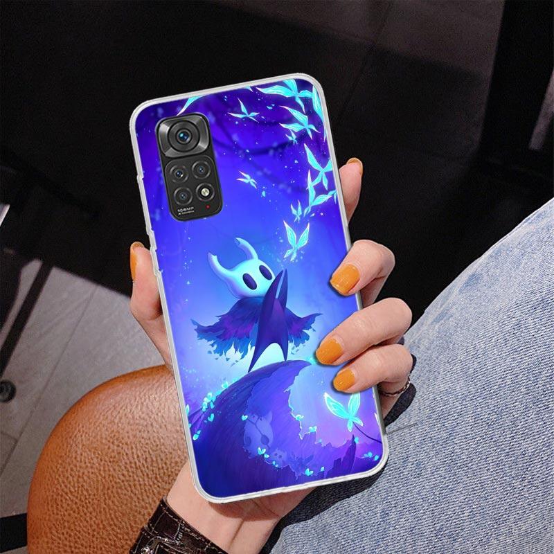 Hollow Knight Cartoon Phone Case For Xiaomi Redmi Note 15 14 13 12S 12 11 Pro Plus 14S 11S 11E 10 10S 11T 5G Personalized Cover