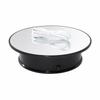Single-Tier Electric Rotating Display Turntable Automatic Mirrored Base