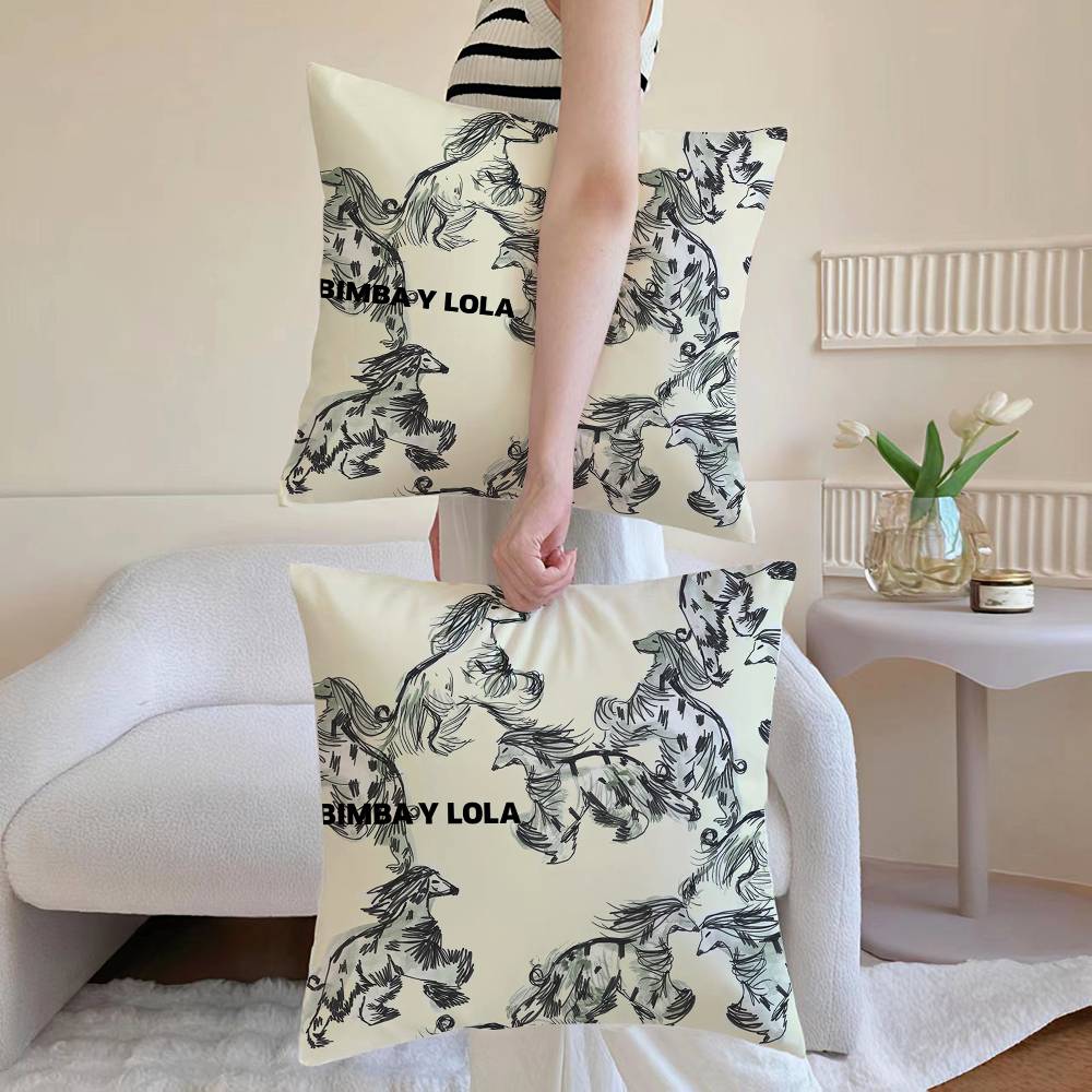 

Fashion L-lOLA pillowcase, soft and comfortable, sofa cushion cover, suitable for all kinds of rooms and places 12x12Inch