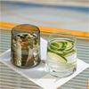 270ml Classic Lemon Water Cup High End Cocktail Glass Juice Beverage Mugs Heat Resistant Water Bottle Party Modern Whiskey Glass