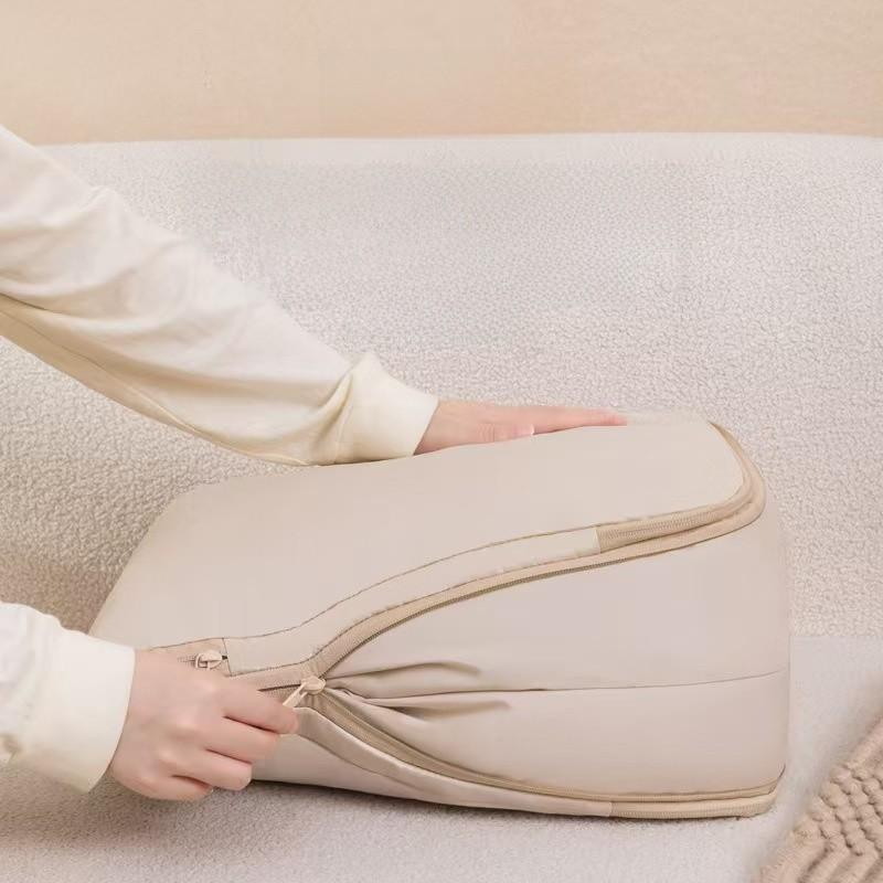 Travel Storage Organizer With Double Layer Compression Bags For Luggage Packing Solutions