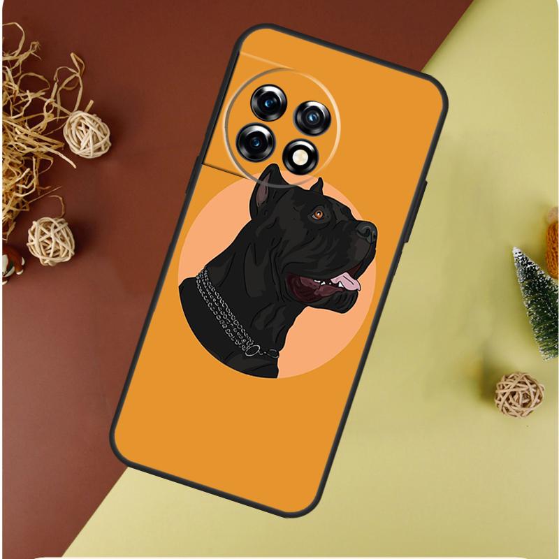 Italian Mastiff Cane Corso For OnePlus 13 12 11 12R 13R 9 10 Pro 8T 9RT 10T 10R Nord 4 CE 2 3 Lite N20 N30 Phone Case