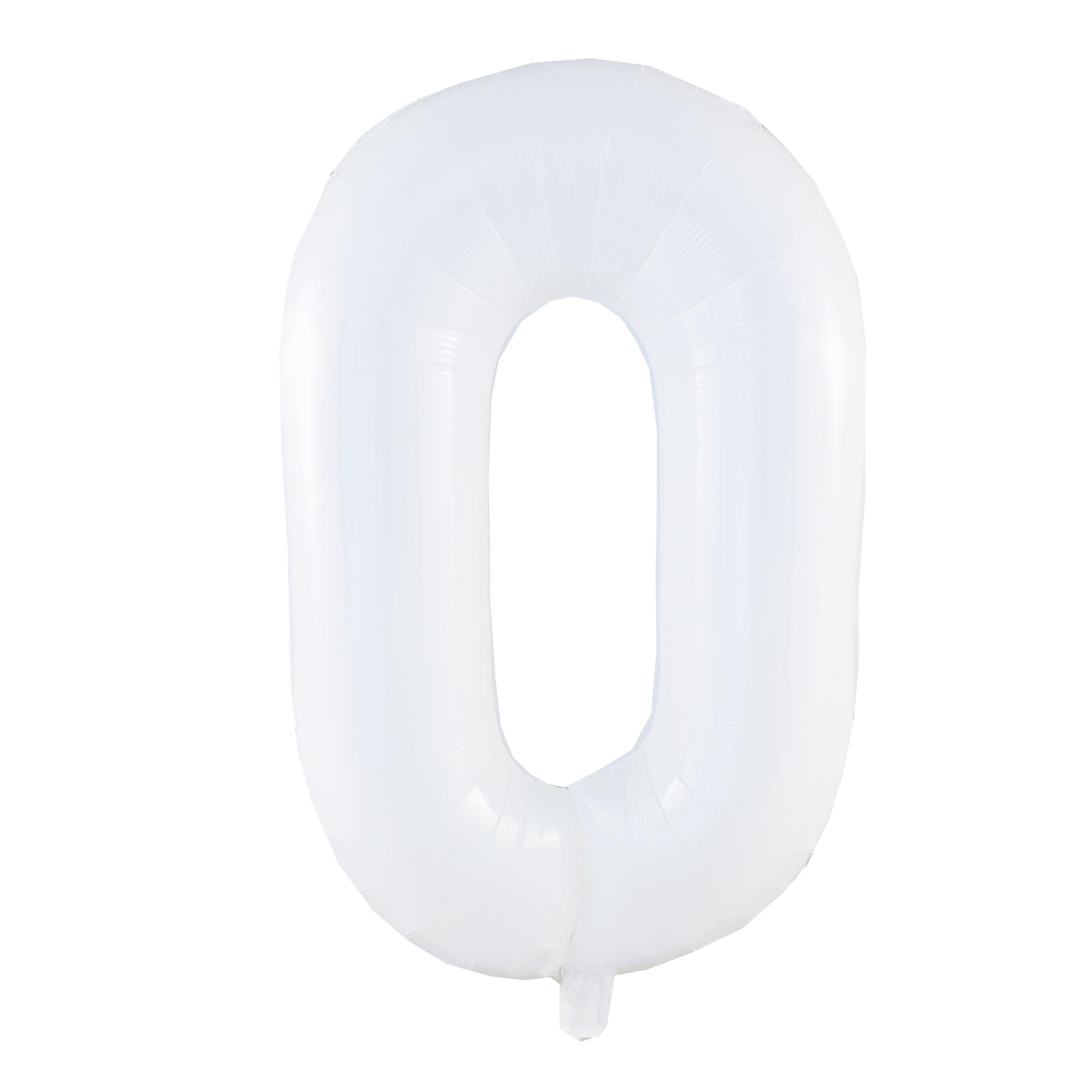 

32-дюймовый белый цифровой фольгированный шар для дня рождения, вечеринки, свадьбы, годовщины, украшения 32inch