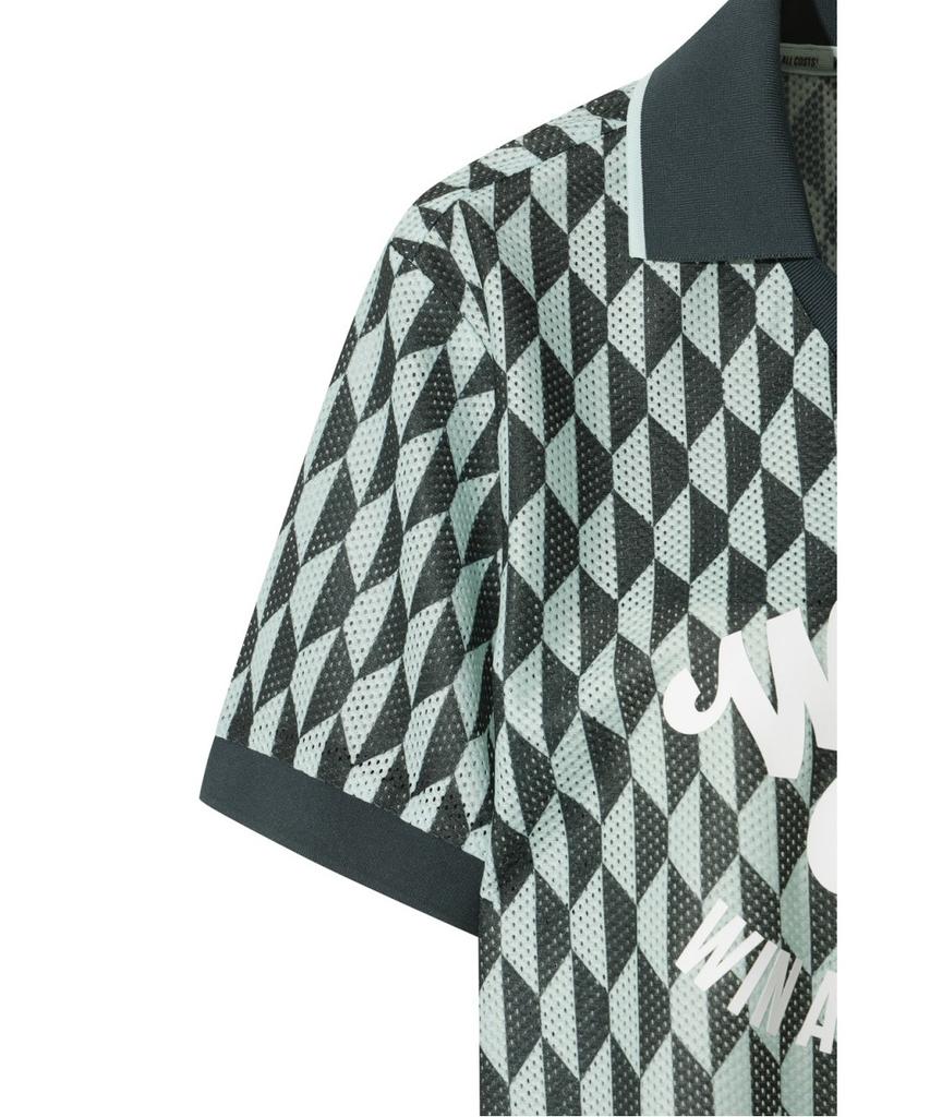 WAAC Athletic Optic Block Over Fit Polo Wltcm26402Mix